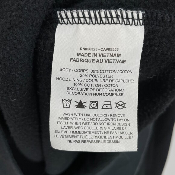 JORDAN Legacy 2 Southwestern Pullover Black Yellow Hoodie Size M - Picture 8 of 8